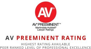 AV Preeminent accreditation