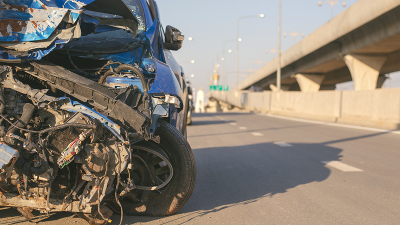 Rollover Crash on I-894 Near Loomis Injures Passenger